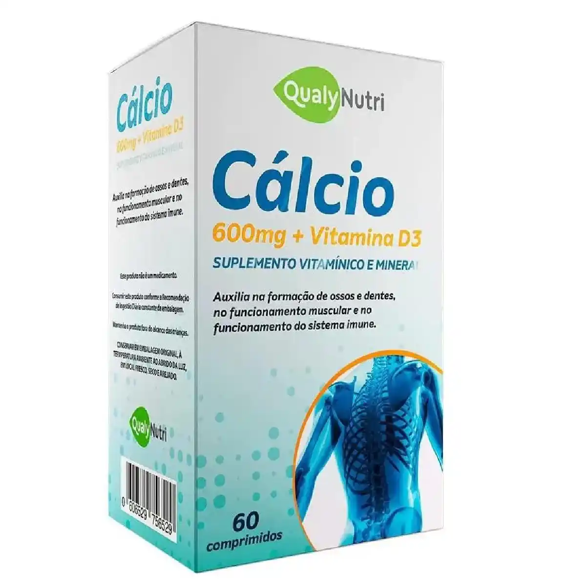 Cálcio + Vitamina D3 60 comprimidos