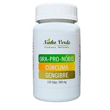 Ora Pro Nóbis + Cúrcuma + Gengibre (Fitogreen)