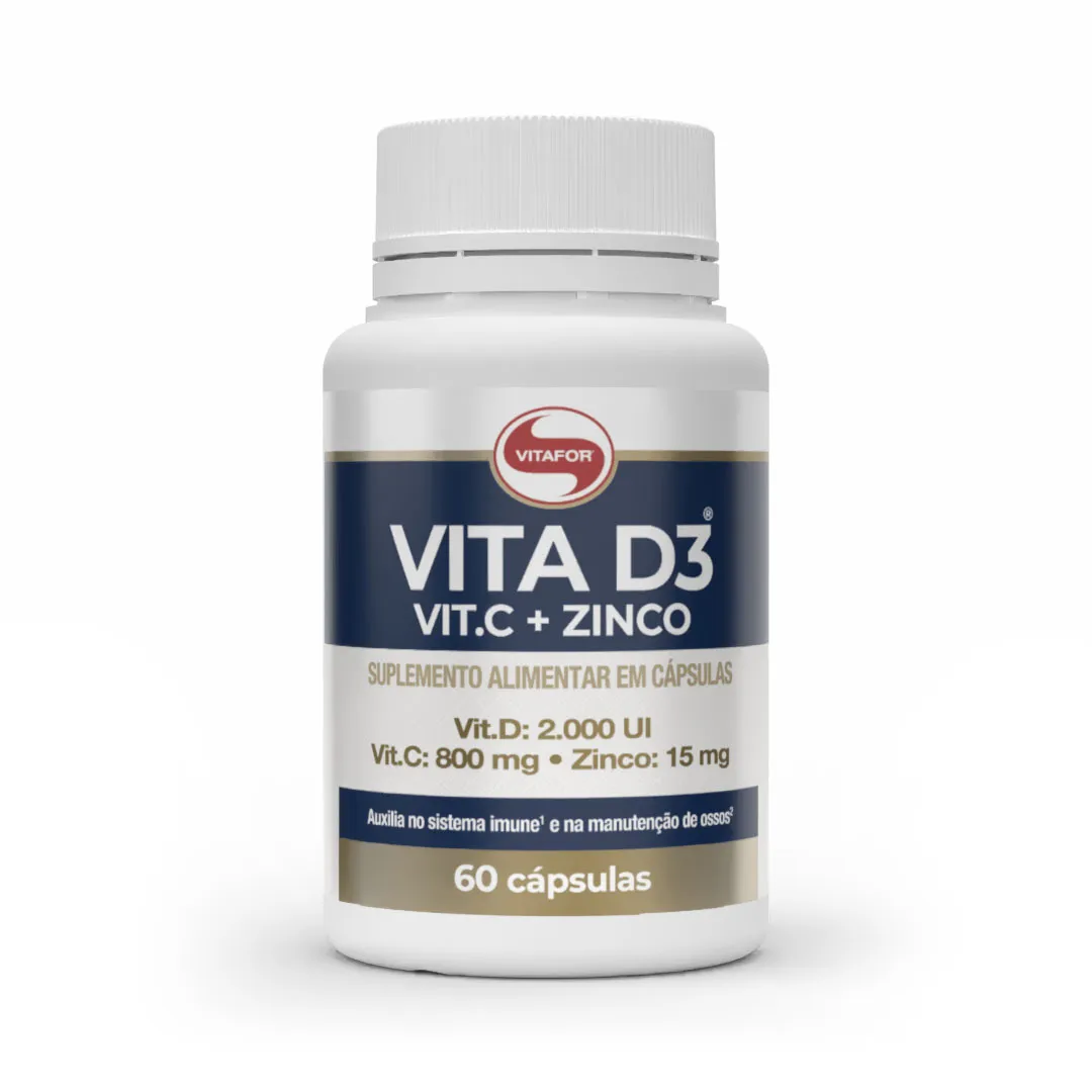 Vita D3 + C + Zinco (Vitafor)
