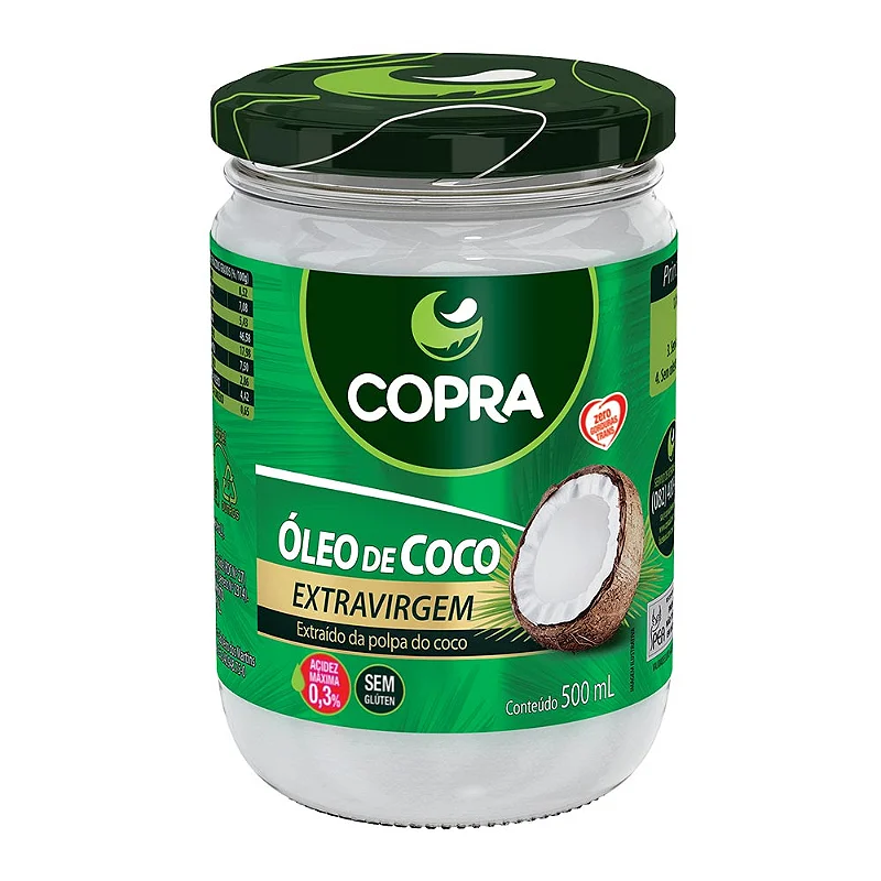 Óleo de Coco 500ml (Copra)