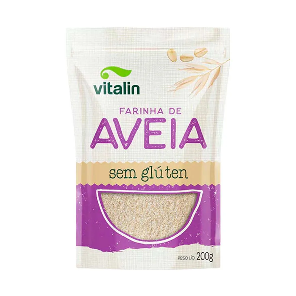 Farinha de Aveia 200g (Vitalin)