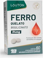 Ferro Quelato 60 comprimidos