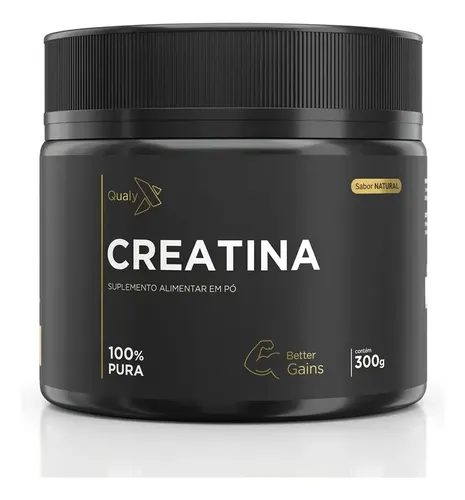 Creatina 100% Pura 300g (Qualy Fit)