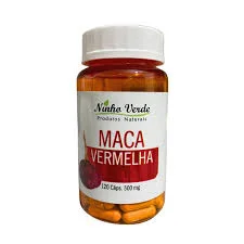 Maca Vermelha 120 cápsulas (Ninho Verde)