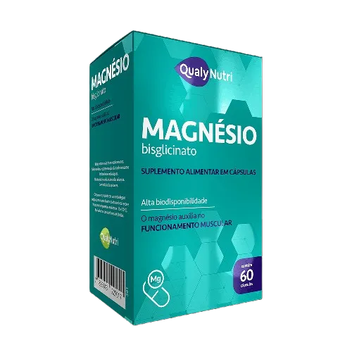 Magnésio Bisglicinato 60 cápsulas (Qualy Nutri)