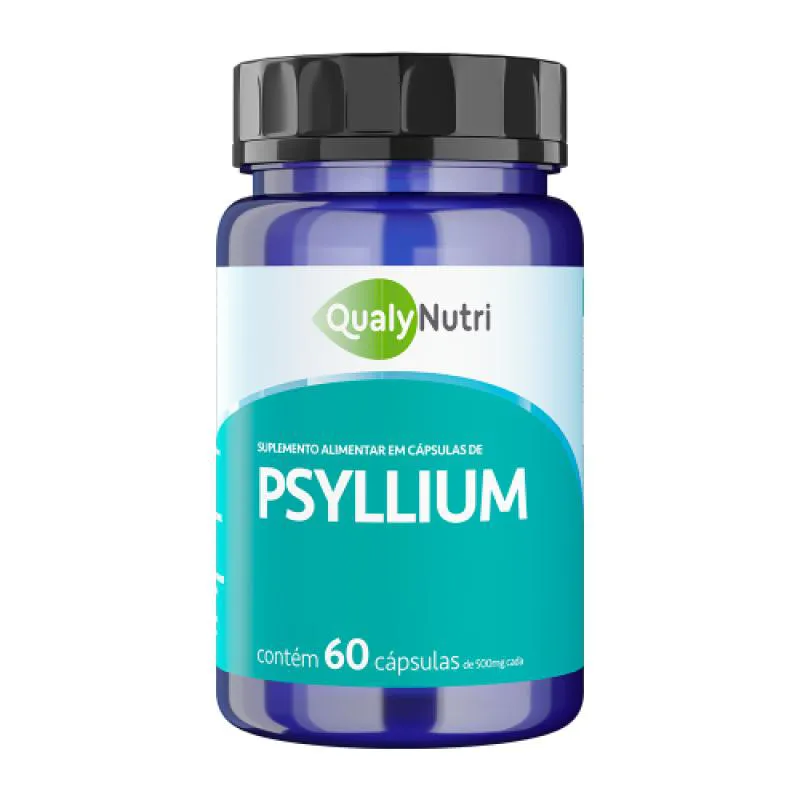 Psyllium 60 cápsulas (Qualy Nutri)