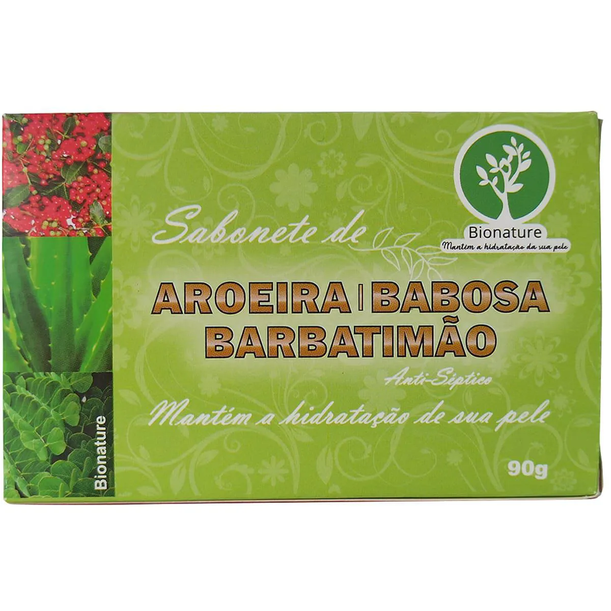 Sabonete de Aroeira + Babosa + Barbatimão